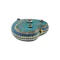 Russian silver cloisonné enamel pill box, Moscow, 1894 by Antip Kuzmichev. - image 3