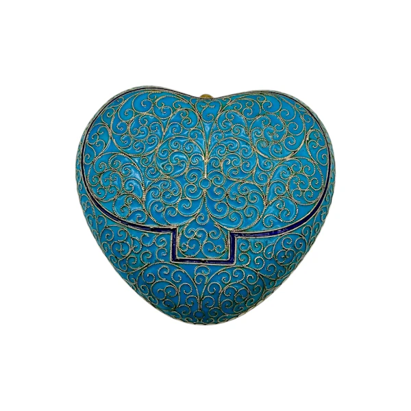Russian silver cloisonné enamel pill box, Moscow, 1894 by Antip Kuzmichev. - image 2