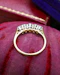 Downstairs at Grays: 18ct Yellow Gold & Platinum Five Stone Diamond Ring Circa 1910 - image 4