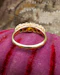 A very fine 18 ct Yellow Gold Natural (5) Pearl & Diamond Ring. Hallmarks for Birmingham. Circa 1900 - image 4