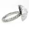 Kutchinsky 1972 Textured Diamond Set Bombe Ring - Saddingtons Jewellery Stand 375 - image 4