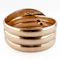 Antique 1913 Rose Gold 5 Diamond Snake Ring - Saddingtons Jewellery Stand 375 - image 3