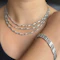 Georg Jensen Triple Layer Necklace & Bracelet Suite - Saddingtons Jewellery Stand 375 - image 1