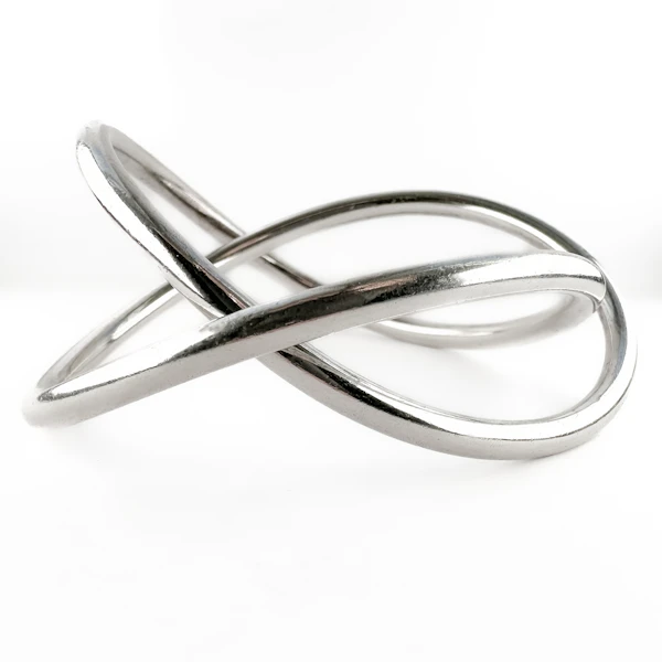Georg Jensen Alliance Silver Bangle - Saddingtons Jewellery Stand 375 - image 3