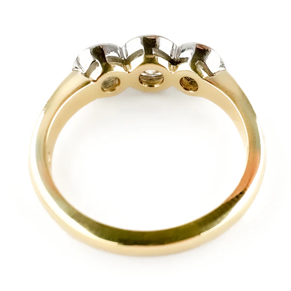 Millennium 1.27ct 3 Stone Diamond Ring - Saddingtons Jewellery Stand 375 - image 3