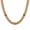 Vintage 18ct Gold Emerald, Sapphire & Ruby Rondelle Necklace Spectrum Antiques - image 1