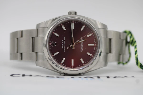 Rolex Oyster Perpetual 114200 Red Grape - image 2