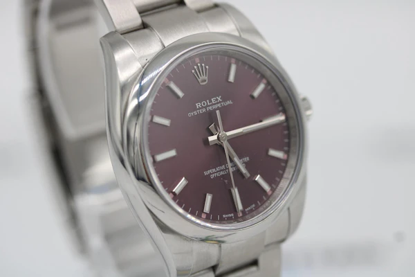 Rolex Oyster Perpetual 114200 Red Grape - image 4
