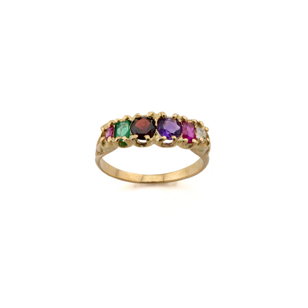 Antique 15ct Yellow Gold REGARD Gemstone Ring Spectrum Antiques - image 1