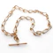 Edwardian Twisted Trombone Link 16.5″ Albert Chain - Saddingtons Jewellery Stand 375 - image 3