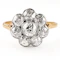 Victorian 8 Stone Diamond Daisy Cluster Ring - Saddingtons Jewellery Stand 375 - image 1
