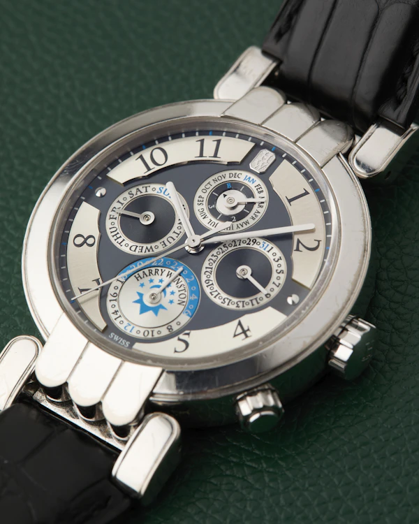 Harry Winston Premier Ref. 200-MAWPC38 Perpetual Calendar 18K - image 9