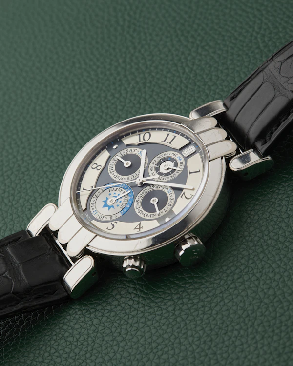 Harry Winston Premier Ref. 200-MAWPC38 Perpetual Calendar 18K - image 11