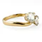 Victorian 1ct 2 Stone Diamond Crossover Ring - Saddingtons Jewellery Stand 375 - image 4