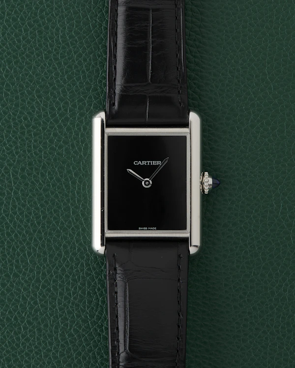 Cartier Tank Must Ref. WSTA0072 Large Black Dial - image 1