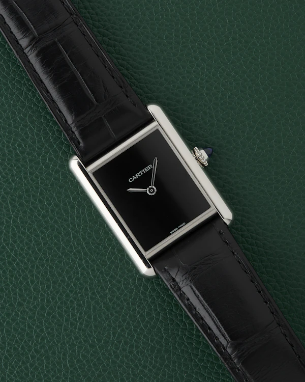 Cartier Tank Must Ref. WSTA0072 Large Black Dial - image 2