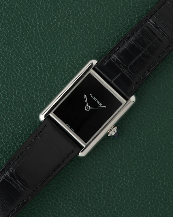 Cartier Tank Must Ref. WSTA0072 Large Black Dial - image 3
