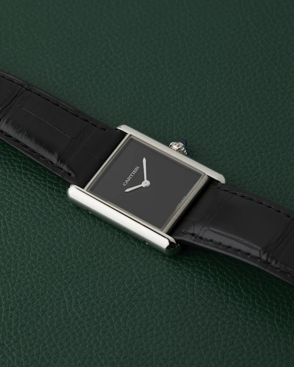 Cartier Tank Must Ref. WSTA0072 Large Black Dial - image 6