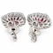 Ruby & Diamond earrings - image 2