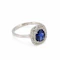 Sapphire & Diamond ring - image 2