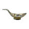 Russian silver gilt champleve and pique-a-jour enamel kovsh, Moscow, c.1900 by Khlebnikov. - image 2