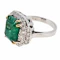 Emerald and Diamond ring - image 3