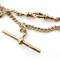 16.5″ Narrow Curb Link Albert Chain - Saddingtons Jewellery Stand 375 - image 3