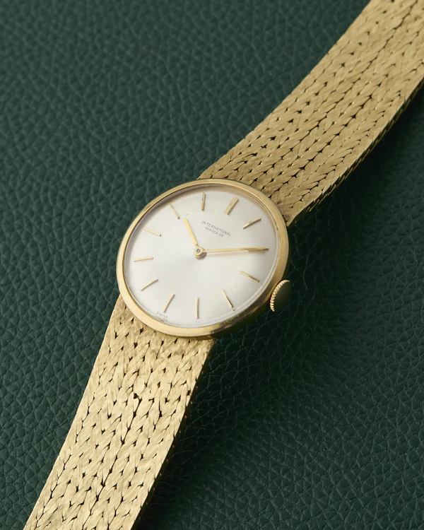 IWC 18k Yellow Gold Ladies Cocktail Watch - image 10