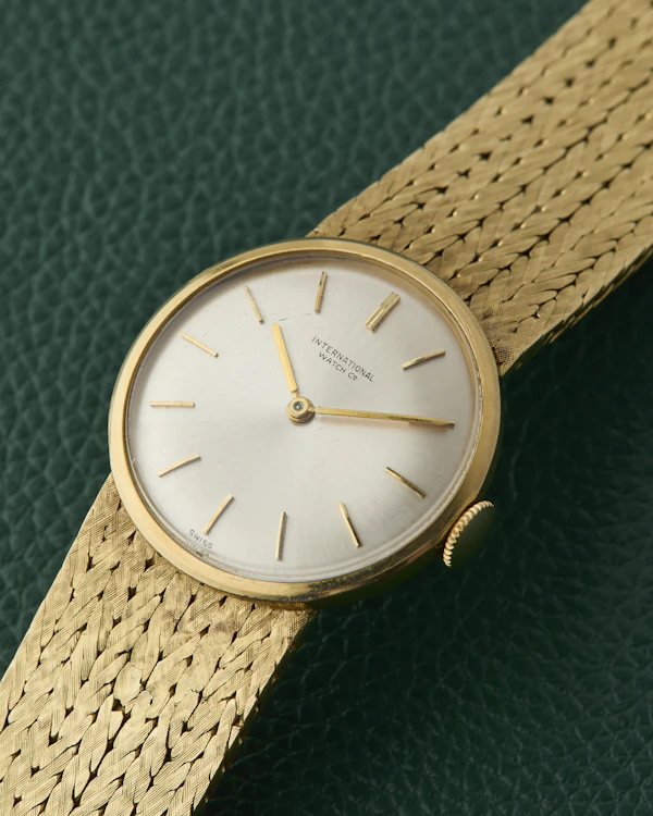 IWC 18k Yellow Gold Ladies Cocktail Watch - image 8