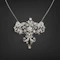 Lovely Art Deco Diamond Platinum Pendant/Brooch at Deco&Vintage Ltd - image 3