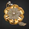 Lovely Vintage Diamond Brooch at Deco&Vintage Ltd - image 4