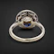 Lovely Art Deco French Diamond And Sapphire Ring at Deco&Vintage Ltd - image 5