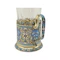 Russian silver gilt and cloisonné enamel tea glass holder, Moscow, c.1900 by - image 2