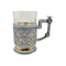 Russian silver gilt and cloisonné enamel tea glass holder, Moscow, c.1890. - image 2