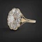 Vintage French 18ct White Gold Diamond Ring at Deco&Vintage Ltd - image 3
