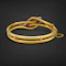Lovely Victorian French Ruby Double Snake Bangle at Deco&Vintage Ltd - image 5
