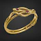 Lovely Victorian French Ruby Double Snake Bangle at Deco&Vintage Ltd - image 4