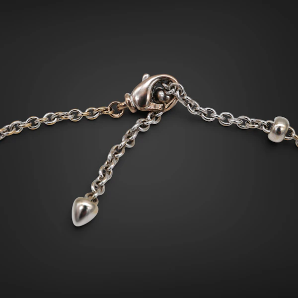 Lovely Bulgari Diamond 18ct White Gold Pendant at Deco&Vintage Ltd - image 5