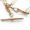 Antique Edwardian 17.5″ Trombone Link Albert Chain - Saddingtons Jewellery Stand 375 - image 3