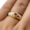 Vintage Tiffany Citrine Heart Ring - Saddingtons Jewellery Stand 375 - image 5