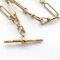 Edwardian 16.5″ Trombone & Knot Link Albert Chain - Saddingtons Jewellery Stand 375 - image 2