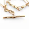 Antique Edwardian 19″ Trombone Link Albert Chain - Saddingtons Jewellery Stand 375 - image 3