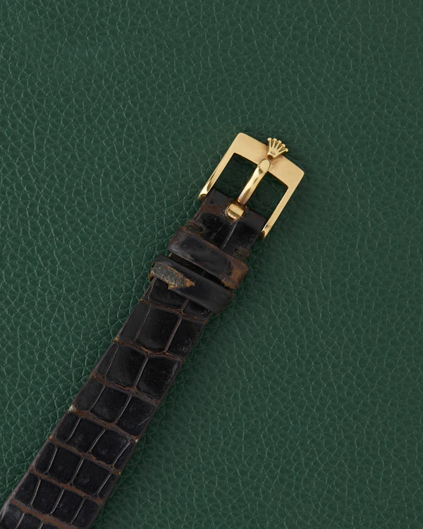 Rolex Cellini Ref. 4160 Yellow Gold 18K Hexagonal Dress Watch - image 10
