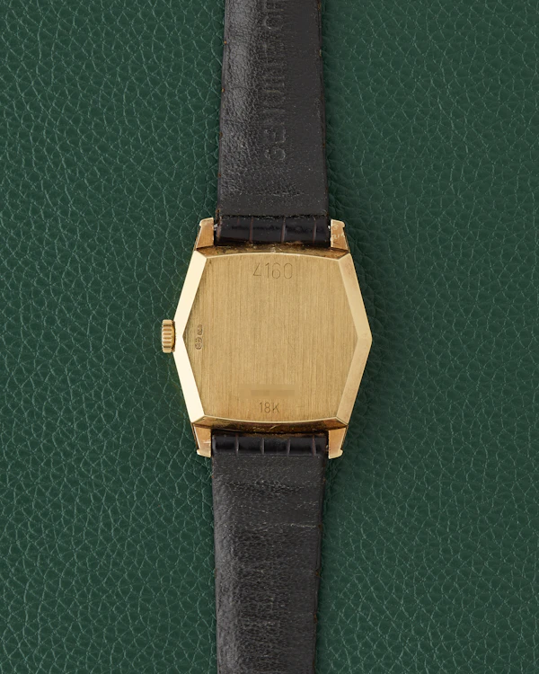 Rolex Cellini Ref. 4160 Yellow Gold 18K Hexagonal Dress Watch - image 6
