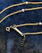 A fine Victorian 18ct. Yellow Gold (tested), Pearl Chain with Engraved Box Clasp. Circa 1870 - image 3