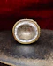 A 15 ct. (tested),Yellow Gold Seal in a detailed urn design and a Rock Crystal intaglio with facets to the edges and the initials H.J.B .  English Circa 1830 - image 2