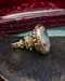 A 15 ct. (tested),Yellow Gold Seal in a detailed urn design and a Rock Crystal intaglio with facets to the edges and the initials H.J.B .  English Circa 1830 - image 3