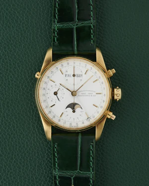 Eberhard & Co. Navy Master Ref. 30030-C White Dial 18K