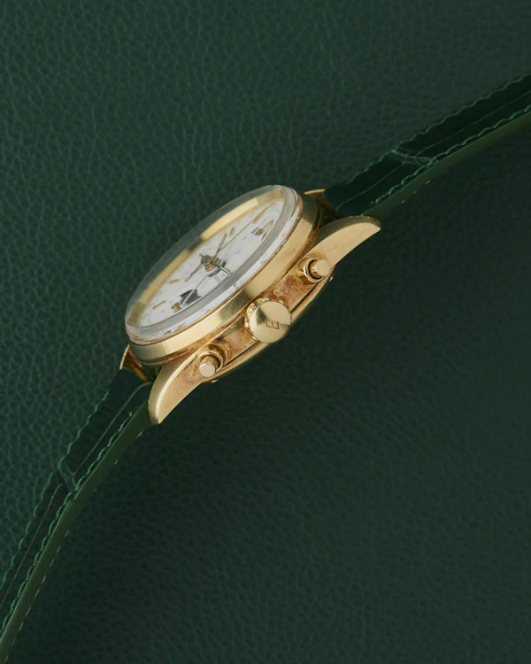 Eberhard & Co. Navy Master Ref. 30030-C White Dial 18K - image 4