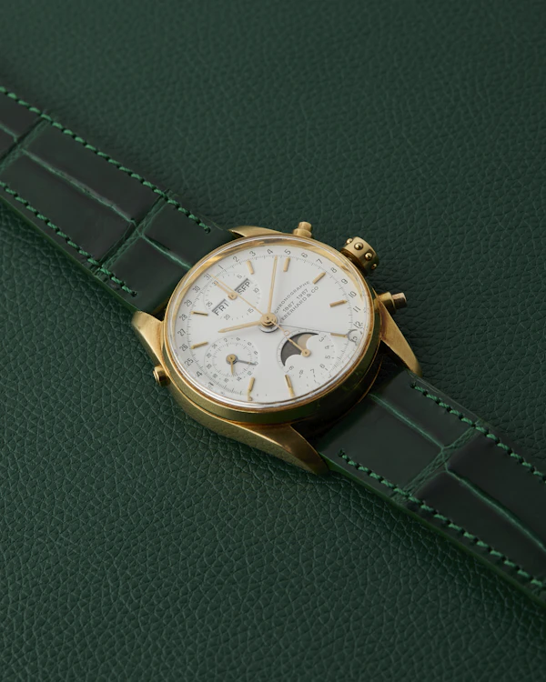 Eberhard & Co. Navy Master Ref. 30030-C White Dial 18K - image 9